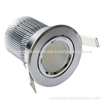 Dimmable 15W COB LED Downlight, 90-degree Beam Angle